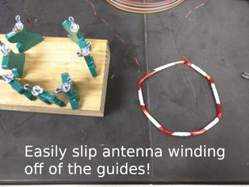 Finished antenna