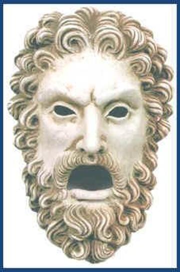 Greek Philosopher mask reproduction which was one of the important inspirations for this project.
